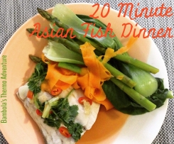 20 Minute Asian Fish Dinner