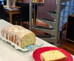 Lemon or Lime Zucchini Cake
