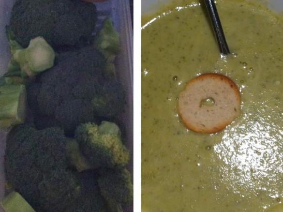 Broccoli & Cauliflower Soup