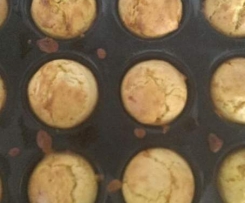 Leek, Carrot and Cheese Muffins 