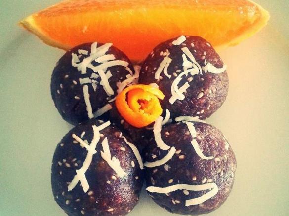 Raw Jaffa Bliss Balls