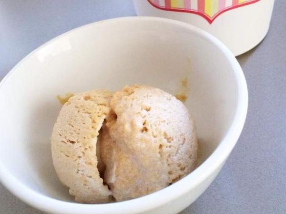 Peanut Butter and Salted Caramel Ice Cream