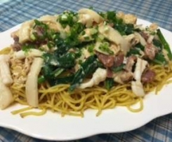 Fried Seafood Noodle (Wet Fried)