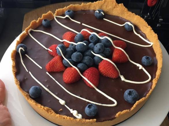 Chocolate Ganache Tart/Pie