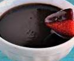 Chocolate nougat & Kahlua Fondue