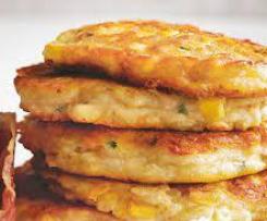 Cheesy Zucchini and Herb Fritters
