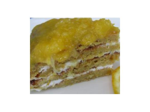 Orange Pikelets with Orange Sauce (High Protein)