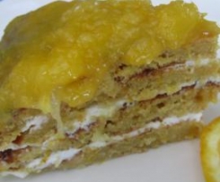 Orange Pikelets with Orange Sauce (High Protein)