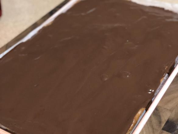 The perfect caramel slice