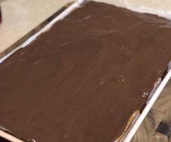 The perfect caramel slice