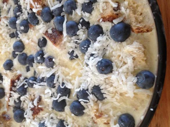 Baked Coconut Cream Custard