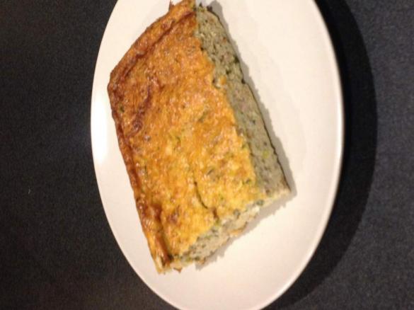 Easy GF, Dairy Free Zuchinni Slice