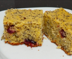 Hunters Lemon,Cranberry and Poppy Seed Cake