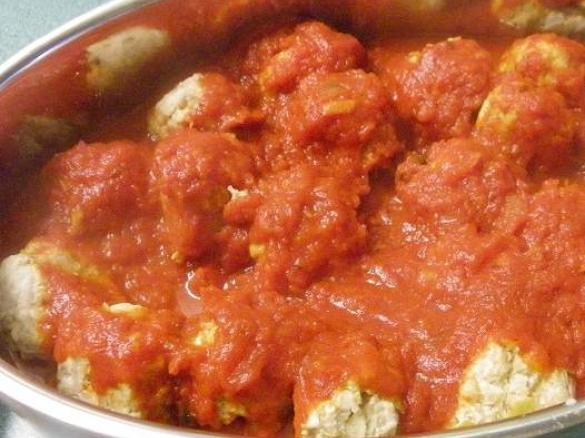 Pork, fennel and apple meatballs