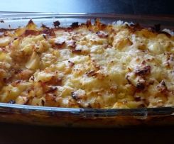 Bacon and Onion Potato Bake