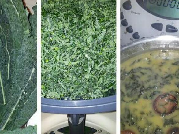 Caldo Verde - Portuguese Green Broth ( adapted from Portuguese EDC )