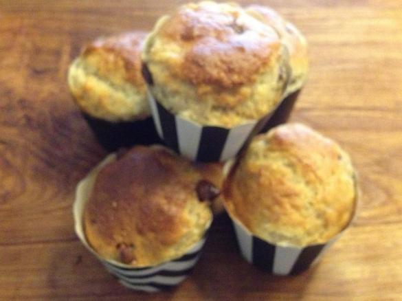 Banana Choc Chip Muffins
