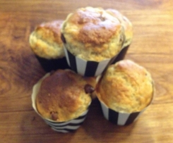 Banana Choc Chip Muffins