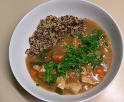 Chicken tagine with quinoa Lower GI