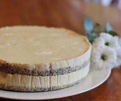 Raw Orange Poppyseed Cake