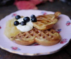 Oat Flour Waffles