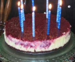 White Chocolate Berry Cheesecake