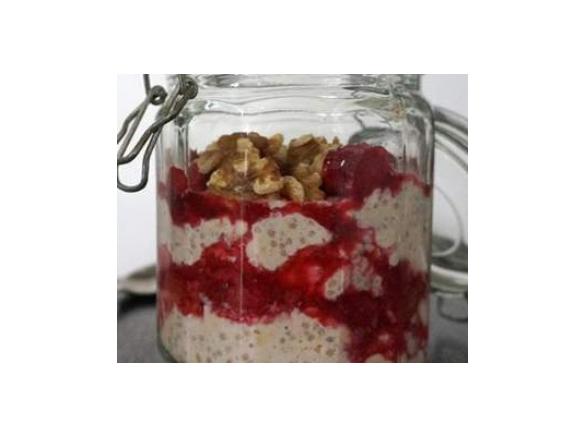 Raspberry Bircher