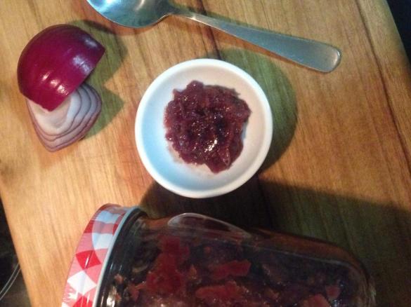 Savoury Onion and Red Wine Jam