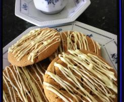 Coffee & White Chocolate Biscuits