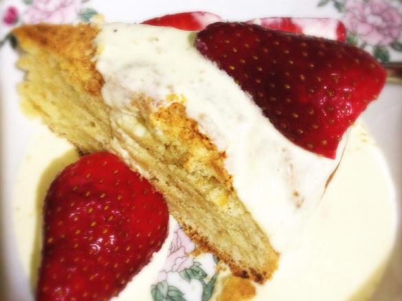 Strawberries & Cream Shortcake