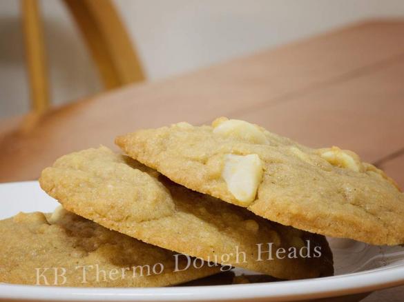 White Chocolate and Macadamia Cookies