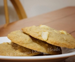 White Chocolate and Macadamia Cookies