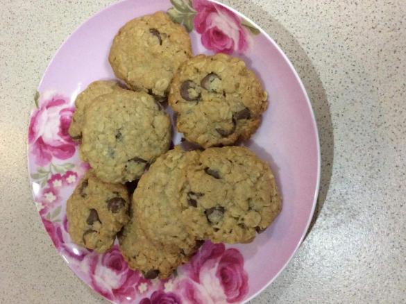 Choc Chip Oatie Cookies