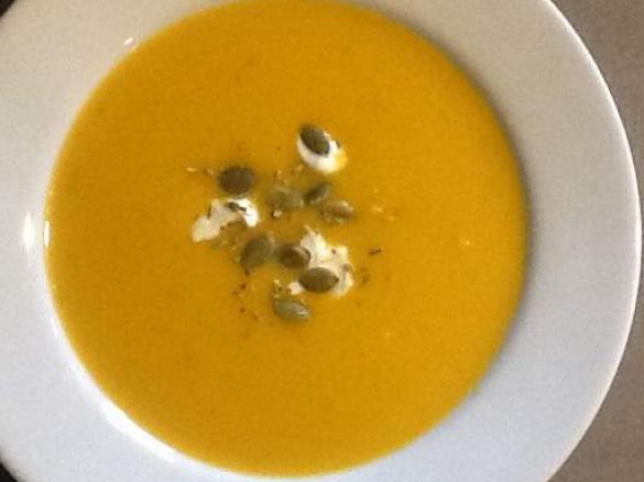 Pumpkin, Fennel and Apple Soup
