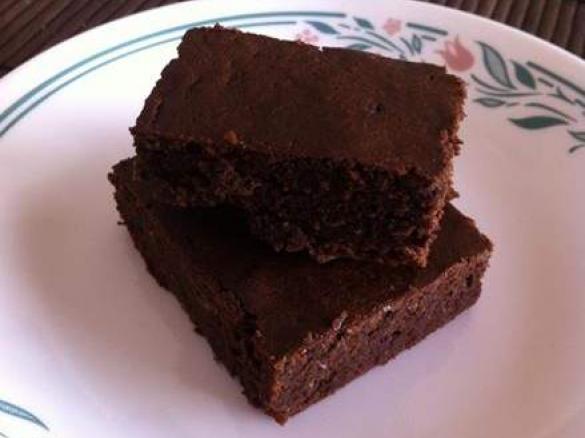 4 ingredient Gluten Free Magic Bean Brownie