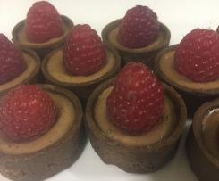 Mini Choc-Raspberry Tarts