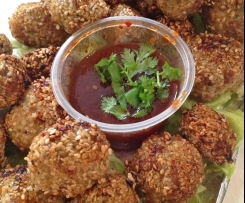 Sesame Meatballs