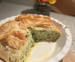 Spinach and Ricotta Filo Pie