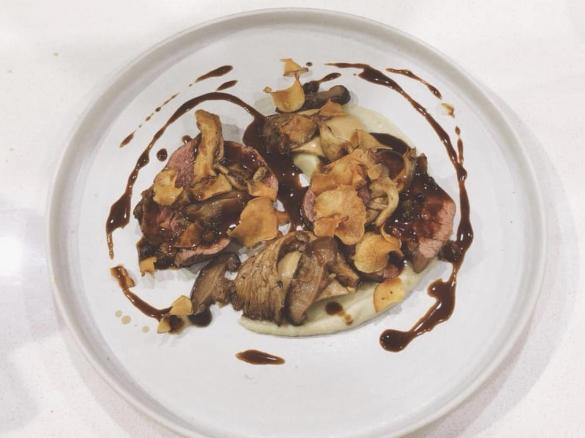 Sous vide fillet of beef with mushroom custard (TM6 only) - Chef Mark Southon