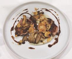 Sous vide fillet of beef with mushroom custard (TM6 only) - Chef Mark Southon