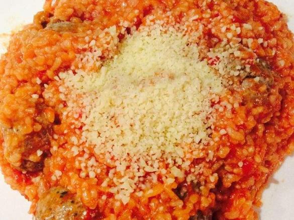 Meatball Risotto