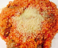 Meatball Risotto