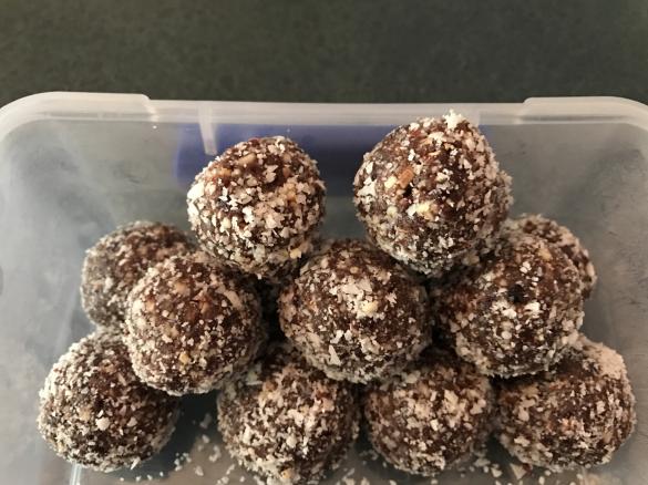 Cranberry and Cashew Protein Balls