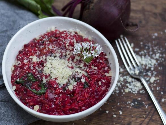 Easy Beetroot Risotto