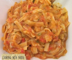 Creamy Tomato and Chicken Pasta (Gluten Free)