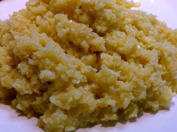 LCHF Creamy Cauliflower Rice