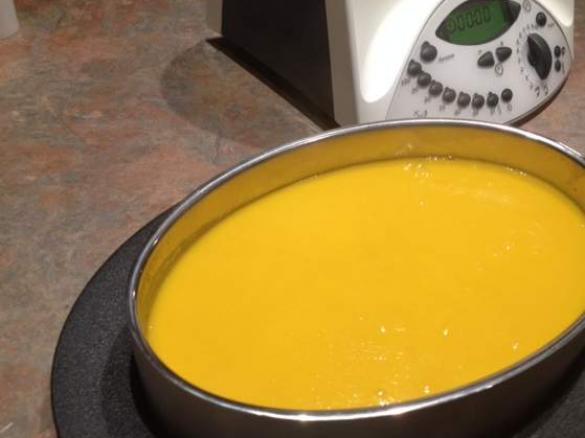 Pumpkin and sweet potato soup