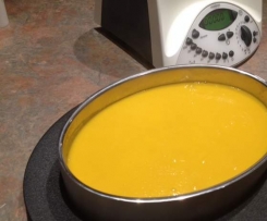 Pumpkin and sweet potato soup