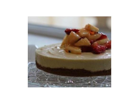 Tangy Lemon Cheesecake