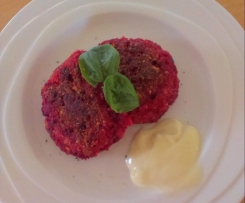 Beetroot and Feta Burger Patties